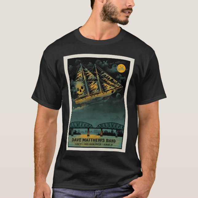 Födelsedagspresent DMB -  Warehouse Show - Ny Post T Shirt (Framsida)