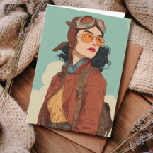Födelsedagspresent för resenär Vintage Retro Flyga