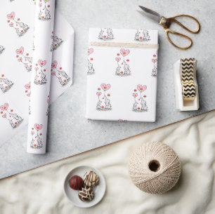 Födelsedagspresent Förpackning Papper Elefant Presentpapper