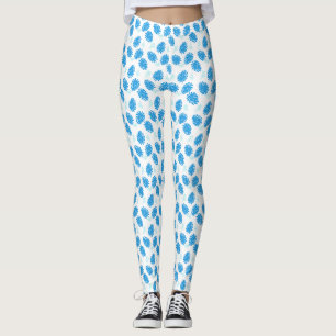 Födelsedagspresent Fötterna i sanden, drink i mi Leggings