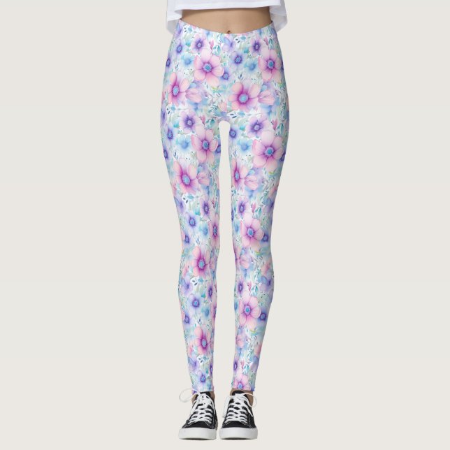 Födelsedagspresent | Sömlöst Mönster med Rosa Leggings (Framsida)