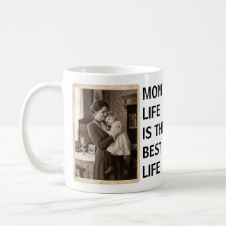 Födelsedagspresent till mamma, Mamma Liv är det Bä Kaffemugg