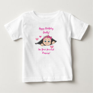 Födelsedagspresent till Pappa från Babyflicka - Gl T Shirt