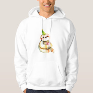 Födelsedagspresent till sengångare söt rolig lyckl hoodie