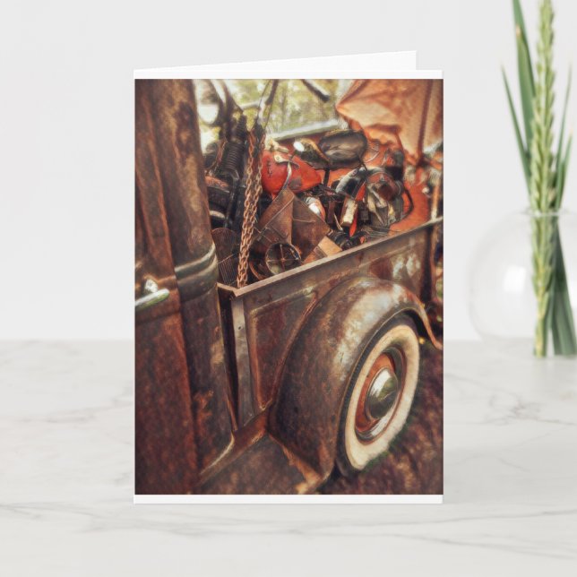 födelsedagspresentkort för män kort (Framsida)