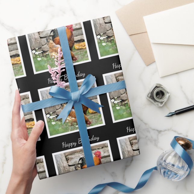Födelsedagspresentpapper / Ladugårdskycklingar Presentpapper (Gifting)