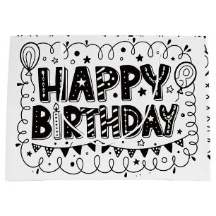 Födelsedagspresentpåse