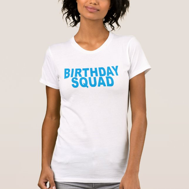 FÖDELSEDAGSQUAD. .png T Shirt (Framsida)