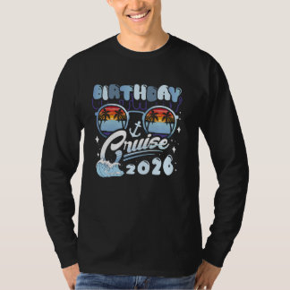 Födelsedagsresa 2026 Sällskap Besättning Familjeut T Shirt