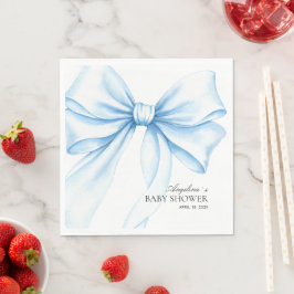 Födelsedagsservetter för baby shower med bedårande pappersservett