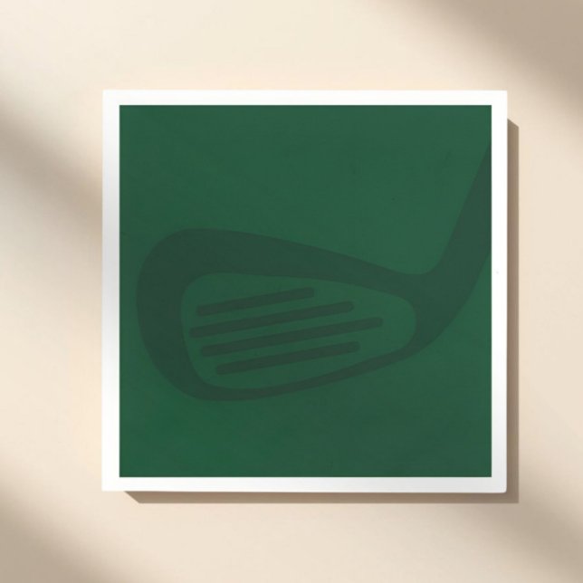 Födelsedagsservetter med golf tema pappersservett (golf party napkins, golf birthday napkins, golf theme party supplies, golf party decorations, golf t)
