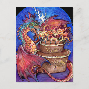 Födelsedagstårn Draken Vykort