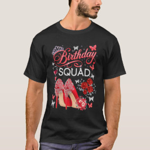 Födelsedagstorget Diva Squad Krona Hearts High Hee T Shirt