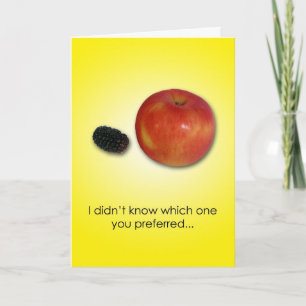 Födelsedagsval Kort