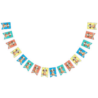 Födelsedagsvalp Vimplar