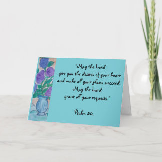 Födelsedagsvälsignelse Kort