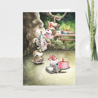 Födelsedagsvänner Kort