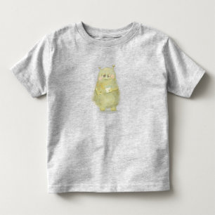 Födelsedagsvänner, roliga monster t shirt
