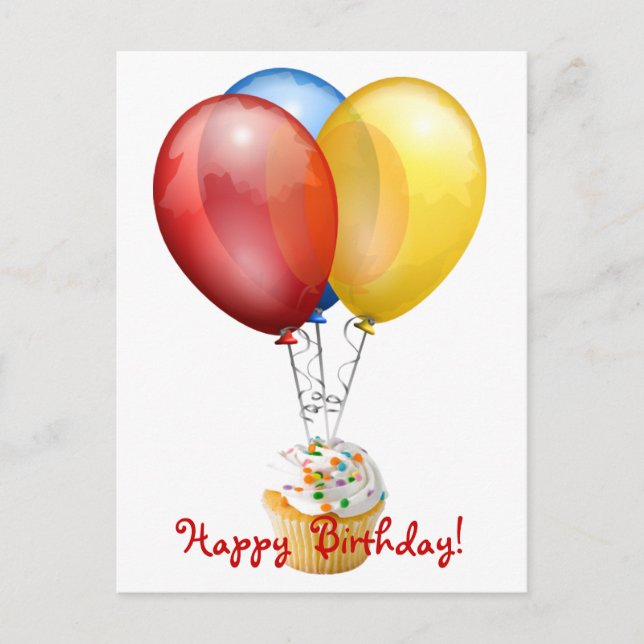 Födelsedagsvykort Vykort (Framsida)