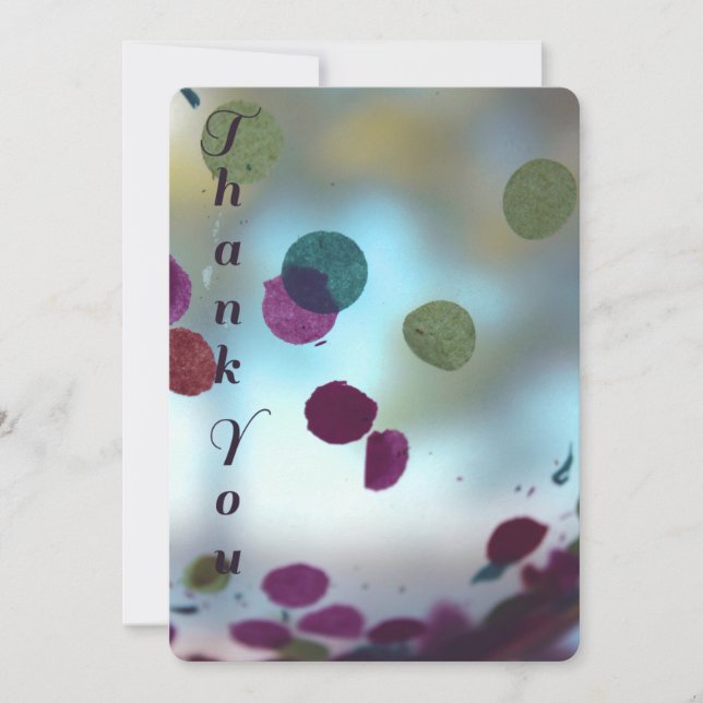 Födelsedagtackkort Tack Kort (Framsida)