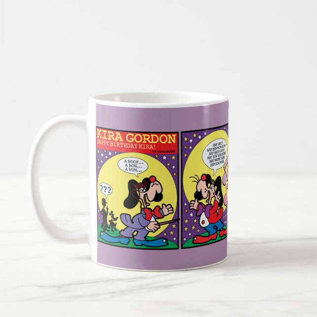 Födelsedagtecknad Kaffemugg (Vänster)