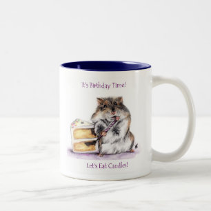 FödelsedagTime (Hamster) mugg