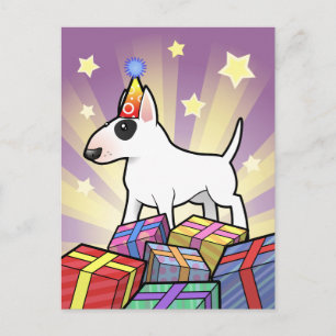 FödelsedagtjurTerrier Vykort