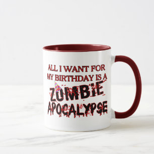FödelsedagZombieapokalyps Mugg