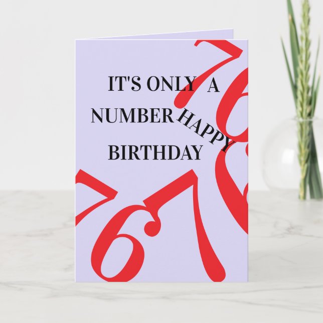 Födelsedatum: 76 helgkort (Framsida)