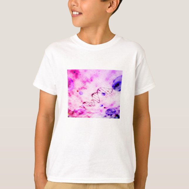 Födelsedatum för en DNA-molekyl T Shirt (Framsida)