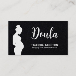 Födelsedatum och postpartum Doula Anpassningsbar Q Visitkort