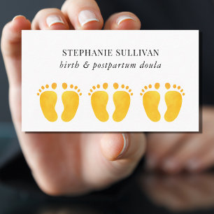 Födelsedatum och postpartum Doula Visitkort