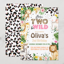 Födelsedatum två, Vild två, födelsedagsjungeldjur