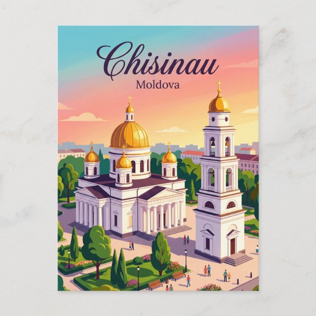 Födelsekathedralen Moldavien Vykort (Framsida)