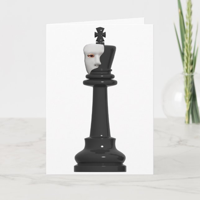 Födelsekort i Phantom Chess Kung Kort (Framsida)
