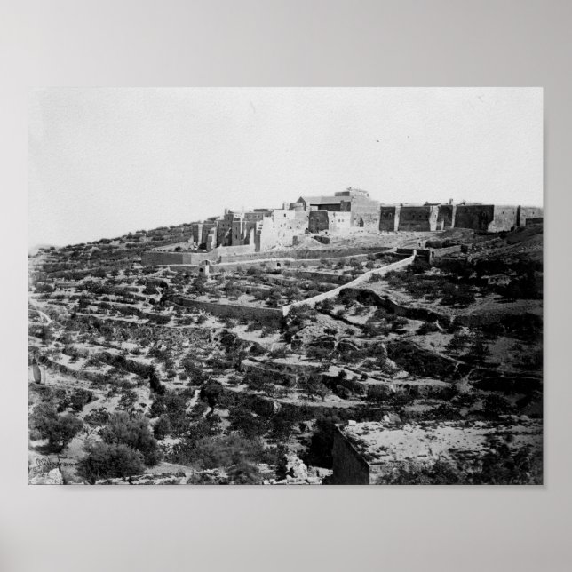 Födelsekyrkan i Betlehem Poster (Framsidan)