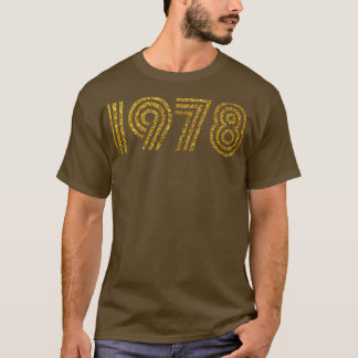Födelselåret Glitter T Shirt