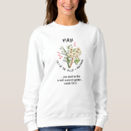 Födelsemånad Flower MAY Christian T Shirt