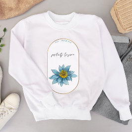 Födelsemånad juli Birthday Vatten Lily T Shirt