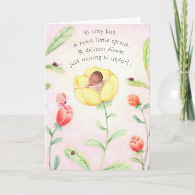 Födelsemeddelande Meddelande (Framsida)