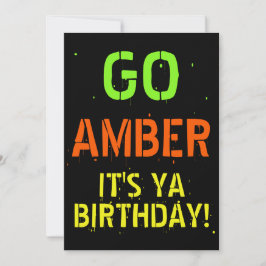 Födelsemotot i Neon 80's|90's Flashback Hip hop Inbjudningar