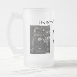 Födelsen av den Penn centraljärnvägen Frostat Ölglas