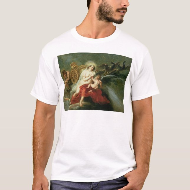 Födelsen av det Milky långt, 1668 T-shirt (Framsida)