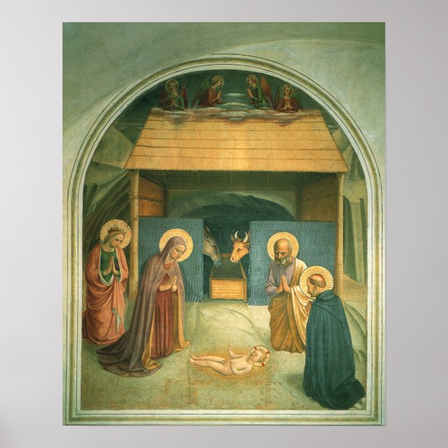 Födelsen av Fra Angelico Poster (Framsidan)