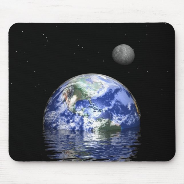 Födelsen av jord Mousepad Musmatta (Framsidan)