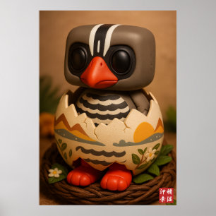 Födelsen av Kagu. Poster