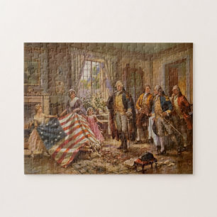 Födelsen av old glory pussel