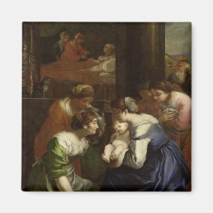 Födelsen av oskulden, c.1620 magnet