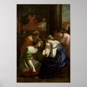 Födelsen av oskulden, c.1620 poster