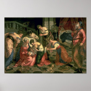 Födelsen av St John det baptistiskt, 1550-59 Poster